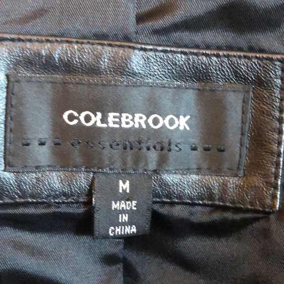 Colebrook black leather jacket - Picture 4 of 7